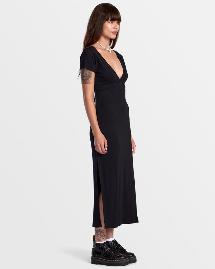 Smitten Midi Dress - Black