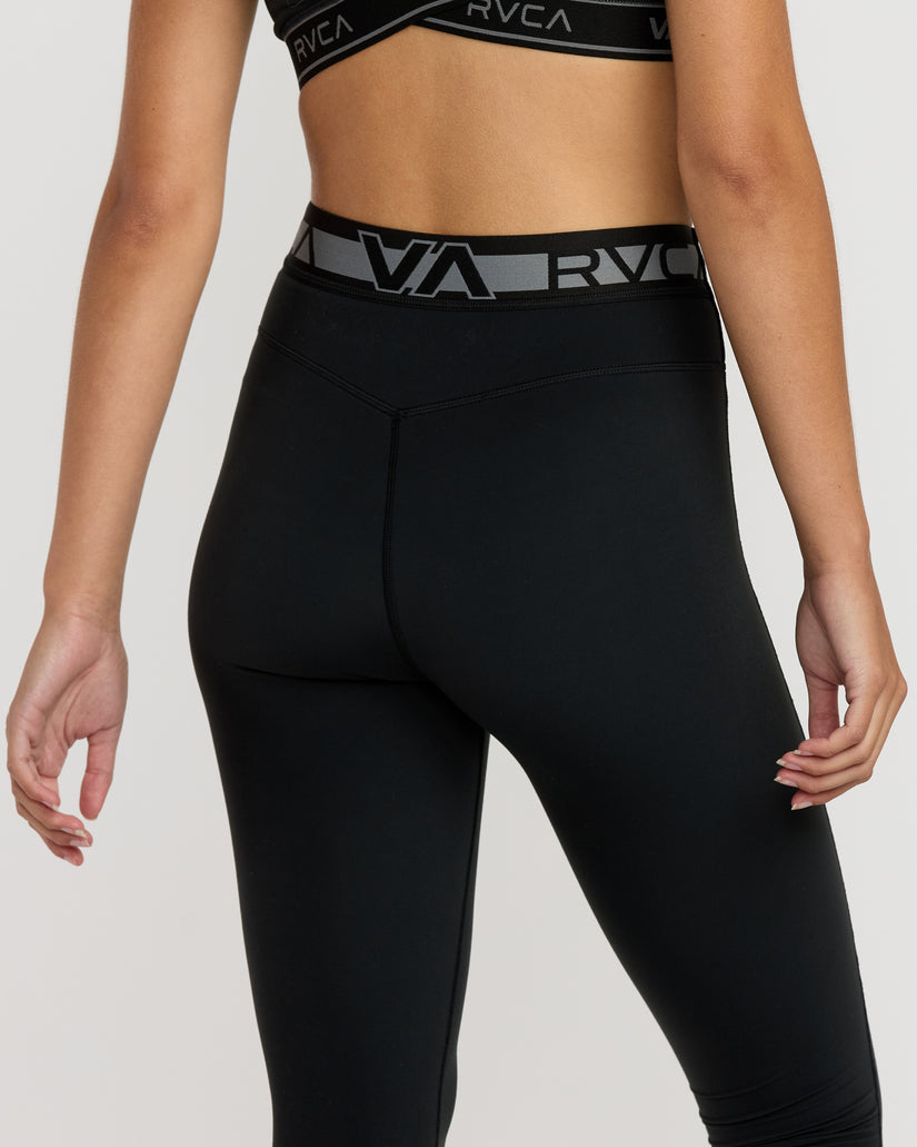 VA Sport Compression Tights - RVCA Black