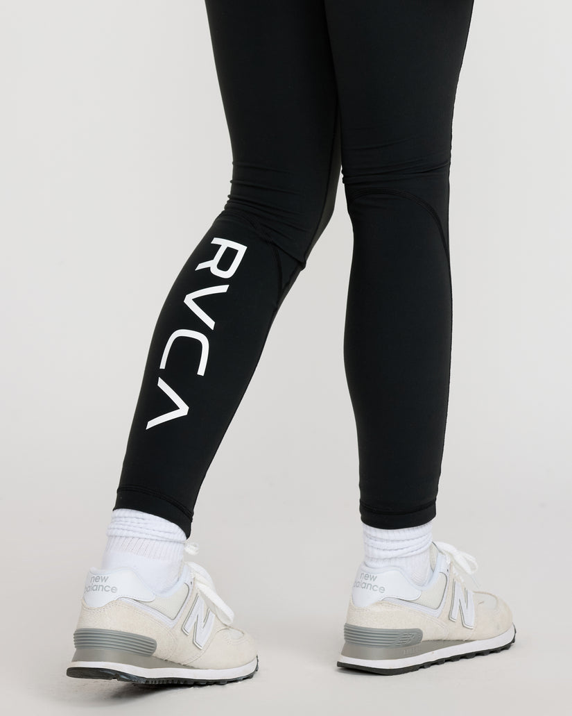 VA Sport Compression Tights - RVCA Black