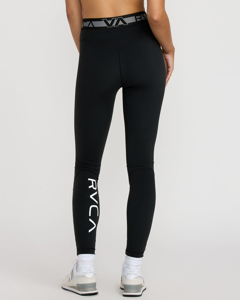 VA Sport Compression Tights - RVCA Black