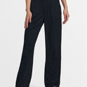 Hudson Wide Leg Pants - Rvca Black