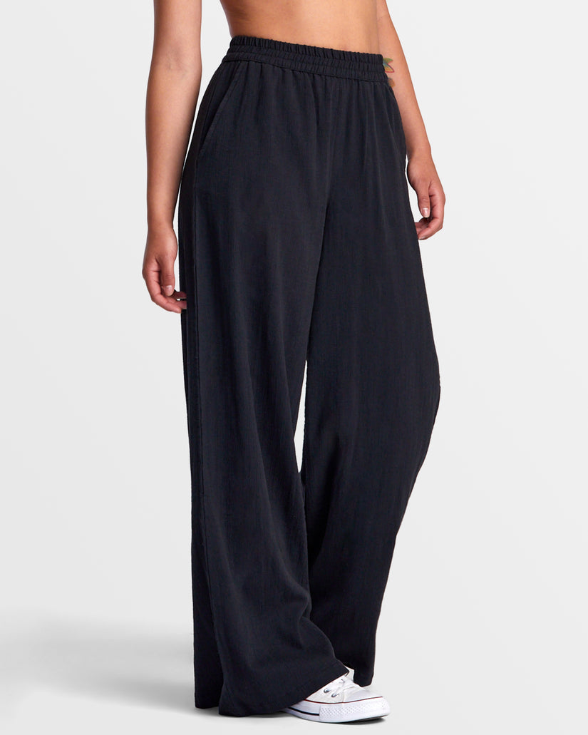 New Yume Wide Leg Pants - Rvca Black – RVCA