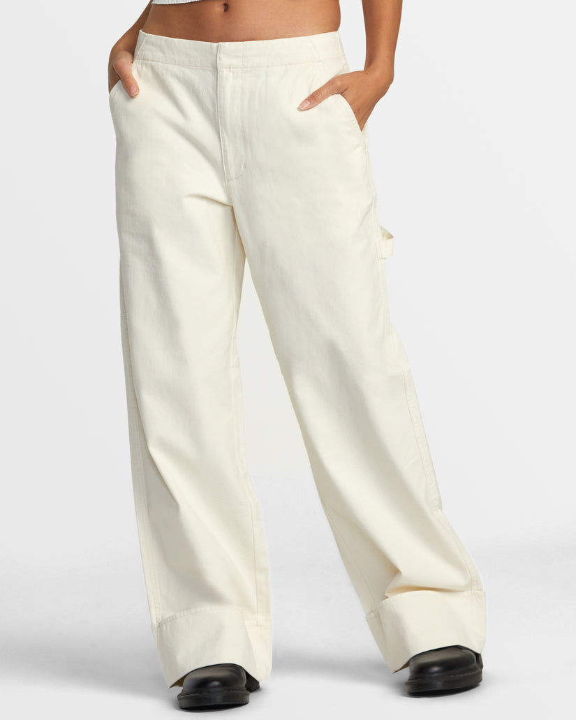 Back Bay Relaxed Fit Pants - Latte