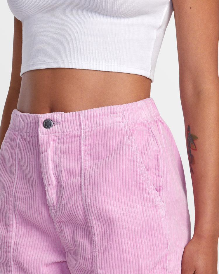 Daylight Corduroy Shorts - Pastel Lavender