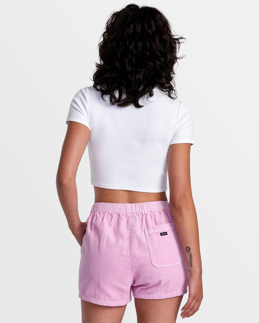 Daylight Corduroy Shorts - Pastel Lavender