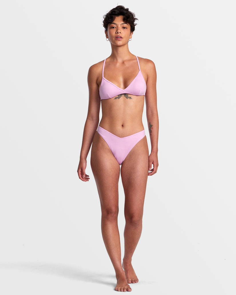 Solid Medium Bikini Bottoms - Pastel Lavender