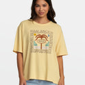 Secluded Island Tee - Sahara Sun