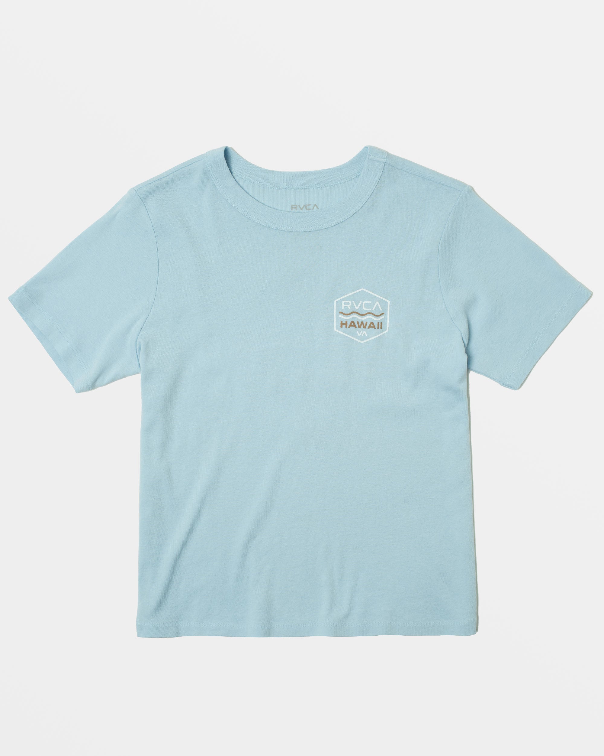 Palm Shield Tee - Sky High | RVCA