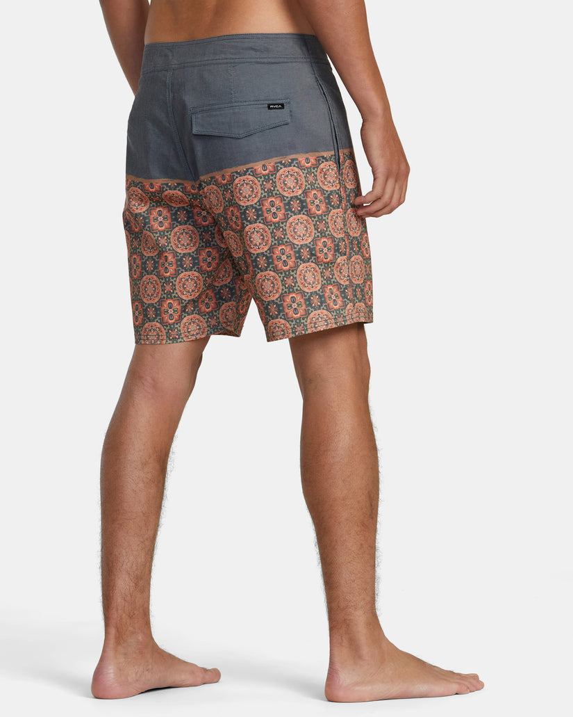 County 18" Boardshorts - Burnt Orange