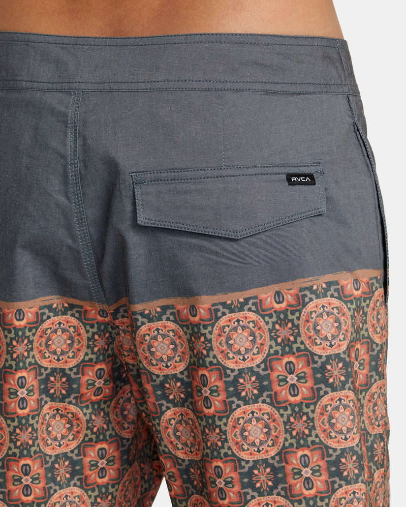 County 18" Boardshorts - Burnt Orange