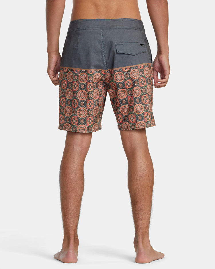 County 18" Boardshorts - Burnt Orange