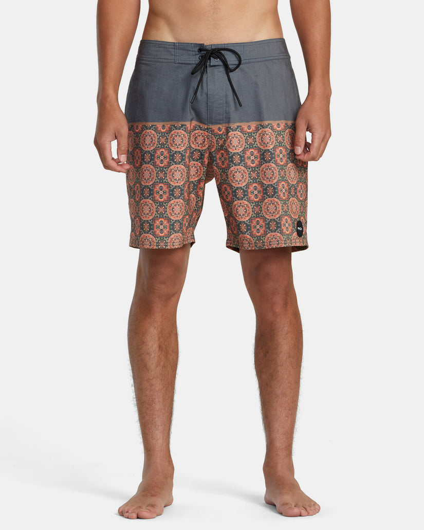 County 18" Boardshorts - Burnt Orange