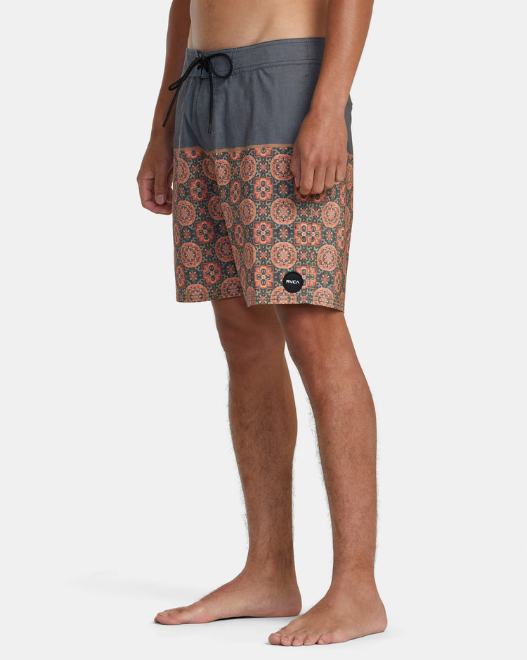 County 18" Boardshorts - Burnt Orange