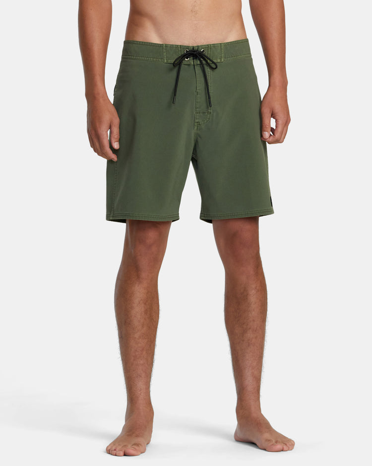 VA Pigment 18" Boardshorts - Olivine