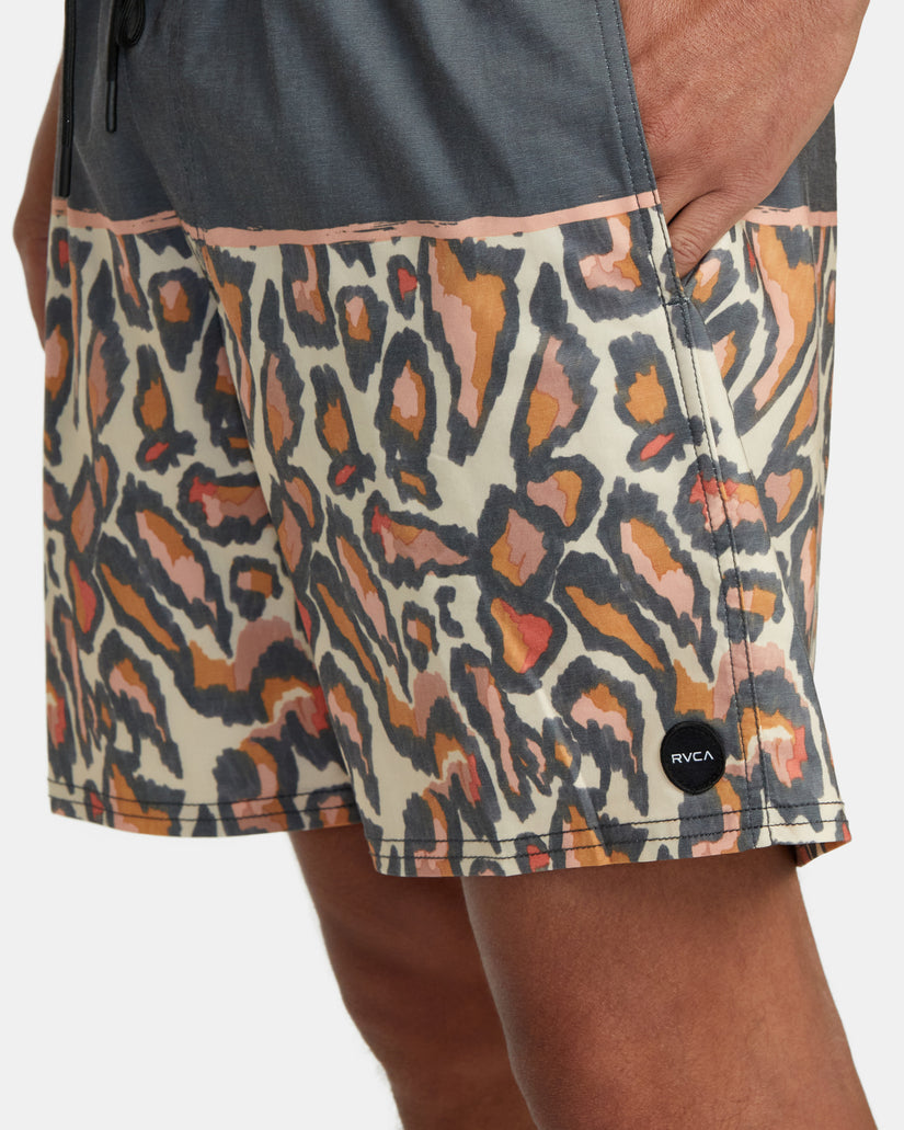 County Elastic Waist Boardshorts 17" - RVCA Black