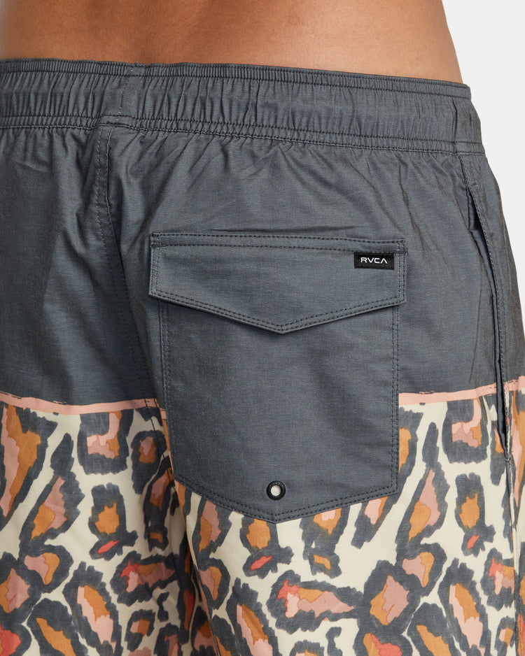 County Elastic Waist Boardshorts 17" - RVCA Black