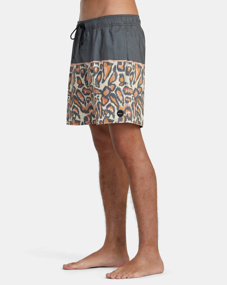 County Elastic Waist Boardshorts 17" - RVCA Black