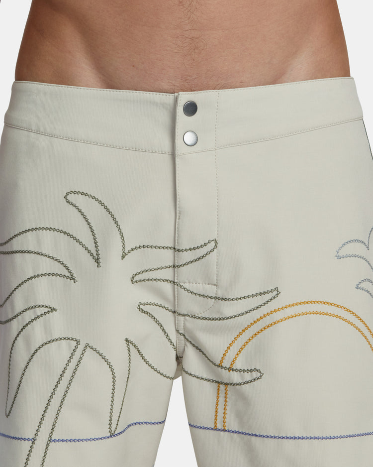 Sunset Exotica Boardshorts 17'' - Natural