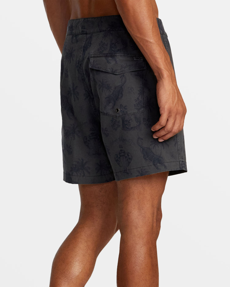 Chefs Kiss 16" Boardshorts - Black