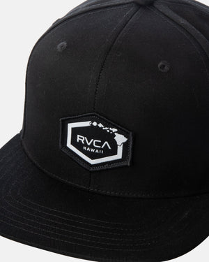 Island Hex Snapback Hat - RVCA