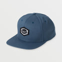 Island Hex Snapback Hat - Duck Blue