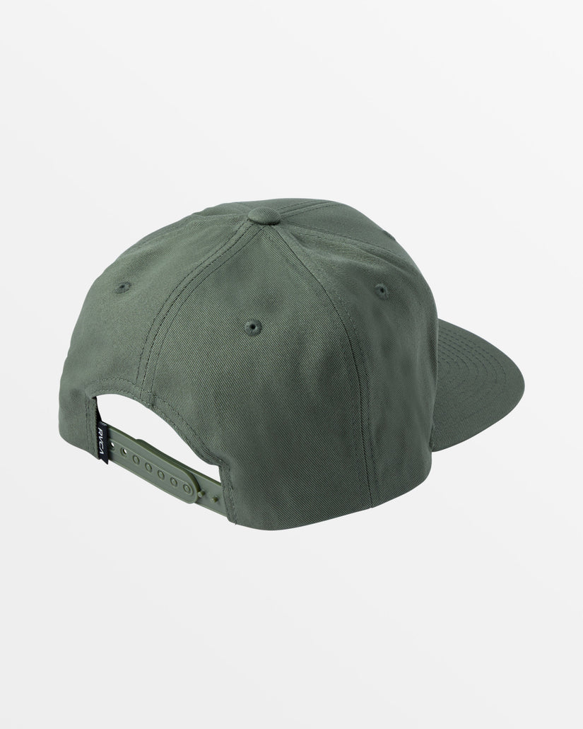 Island Hex Snapback Hat - Army