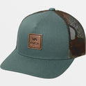 VA All The Way Curved Brim Trucker Hat - Balsam Green