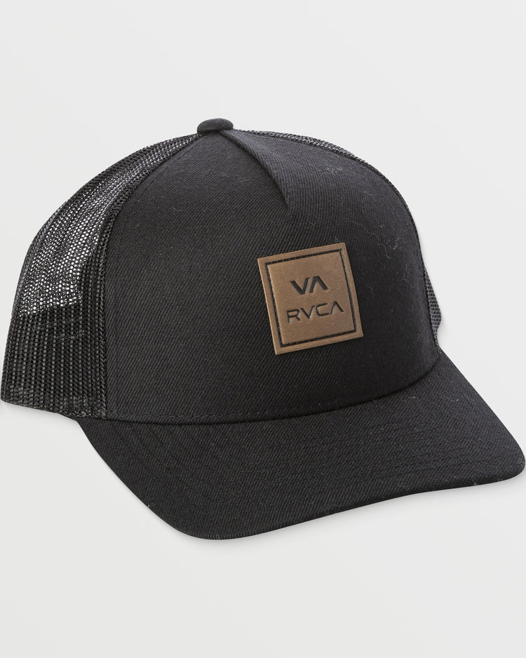 VA All The Way Curved Brim Trucker Hat - Black