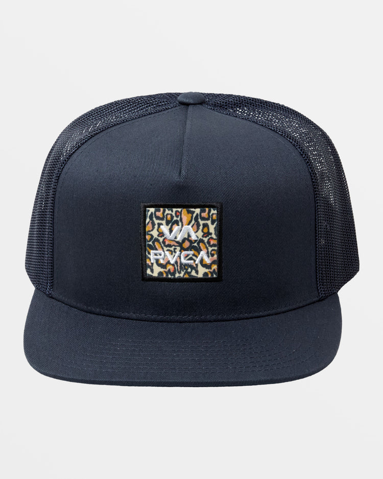 VA All The Way Print Trucker Hat - Navy Marine