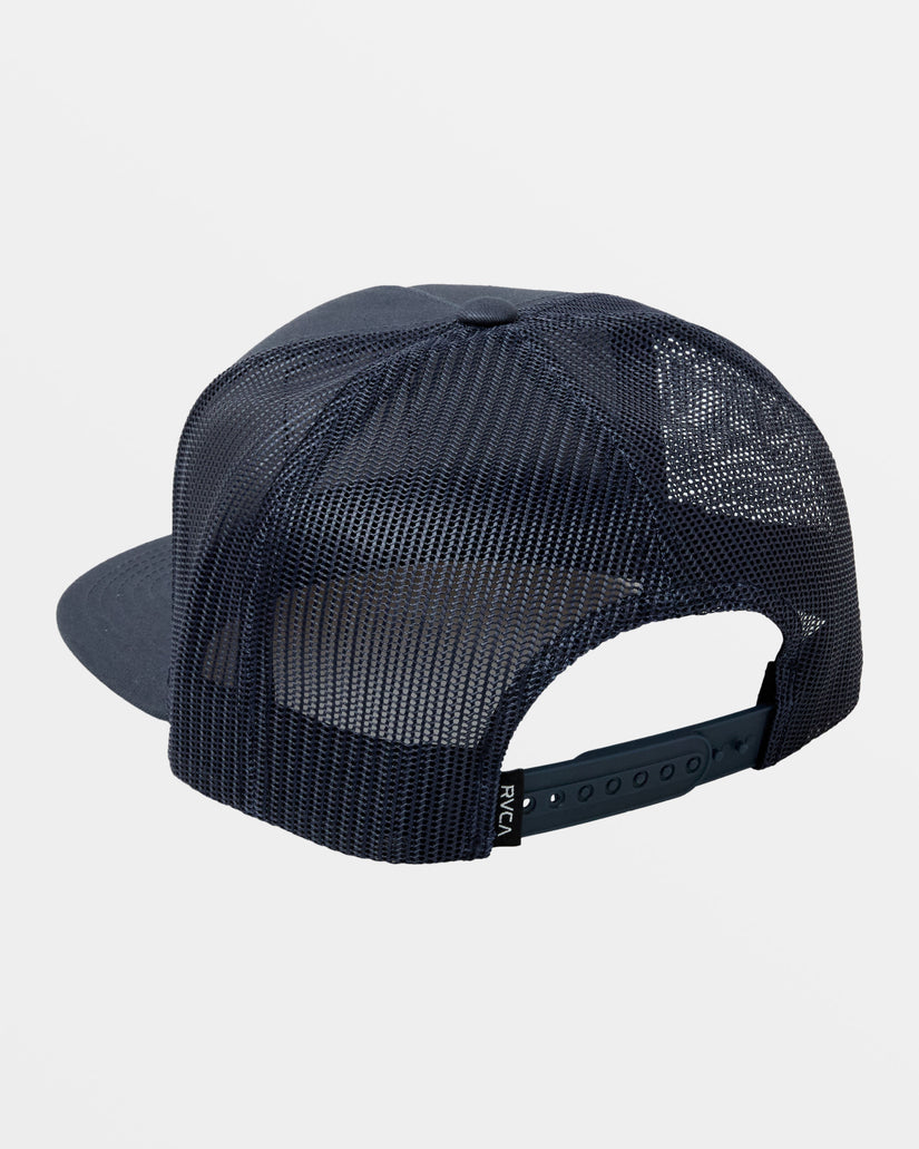 VA All The Way Print Trucker Hat - Navy Marine