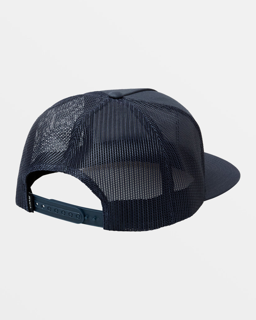 VA All The Way Print Trucker Hat - Navy Marine – RVCA