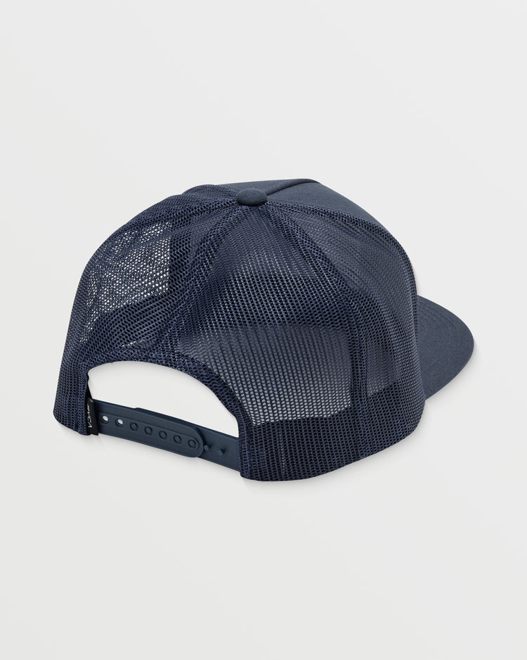 VA All The Way Print Trucker Hat - Navy Combo