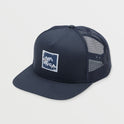 VA All The Way Print Trucker Hat - Navy Combo