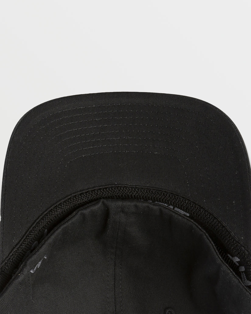 RVCA Flex Fit Hat - Black