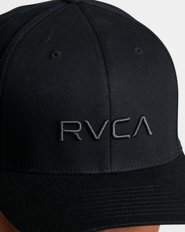 RVCA Flex Fit Hat - Black