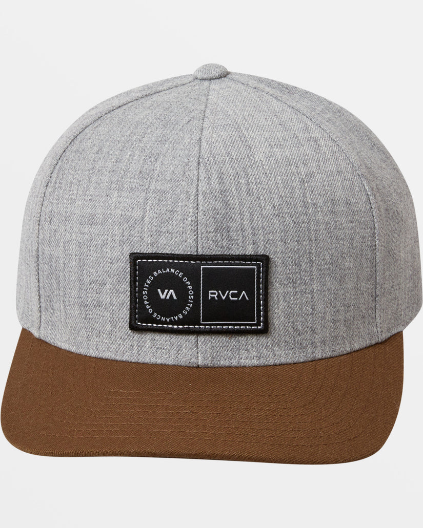 Platform Snapback Hat - Heather Grey