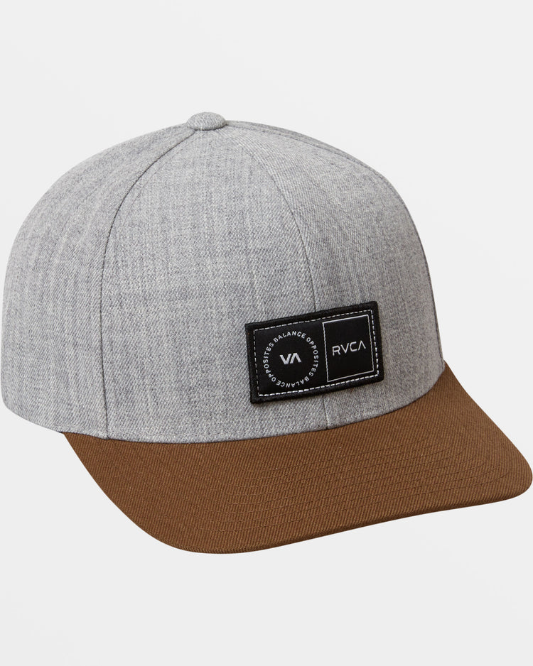 Platform Snapback Hat - Heather Grey