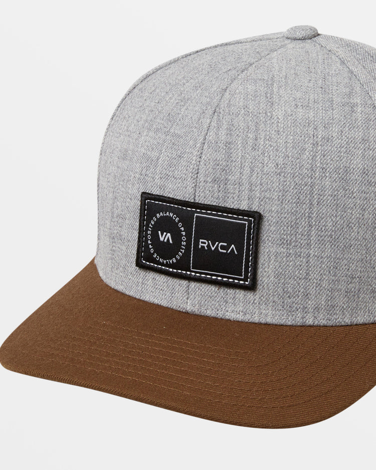 Platform Snapback Hat - Heather Grey