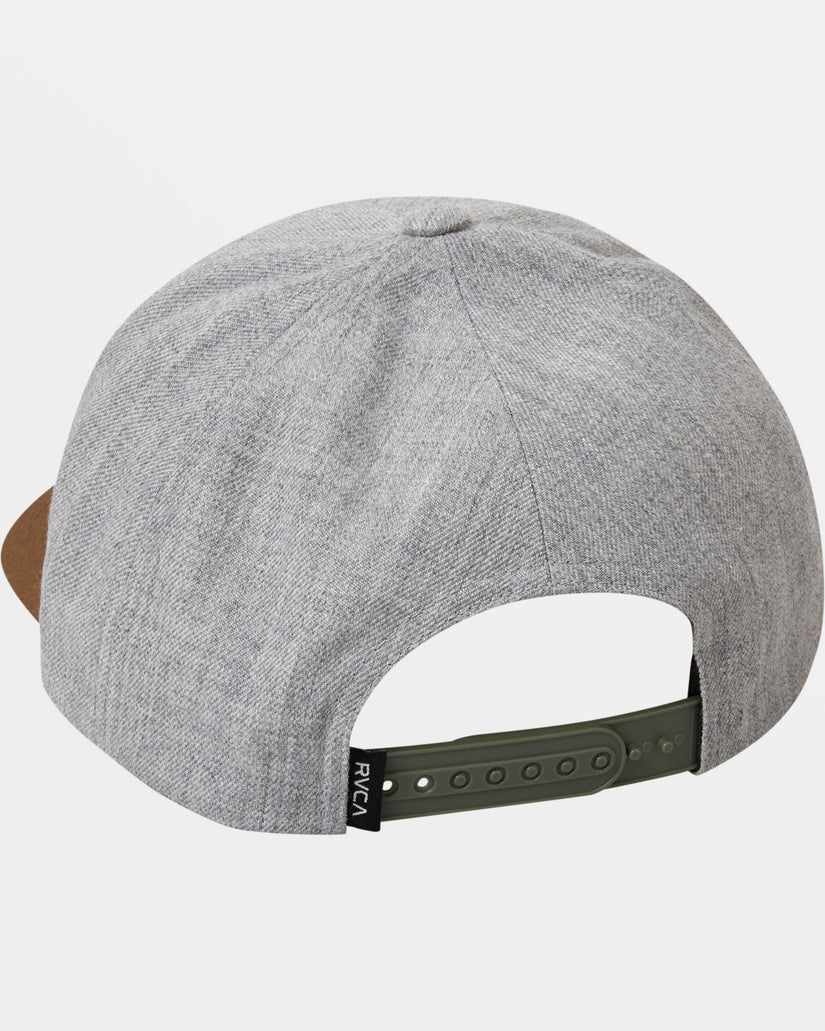 Platform Snapback Hat - Heather Grey