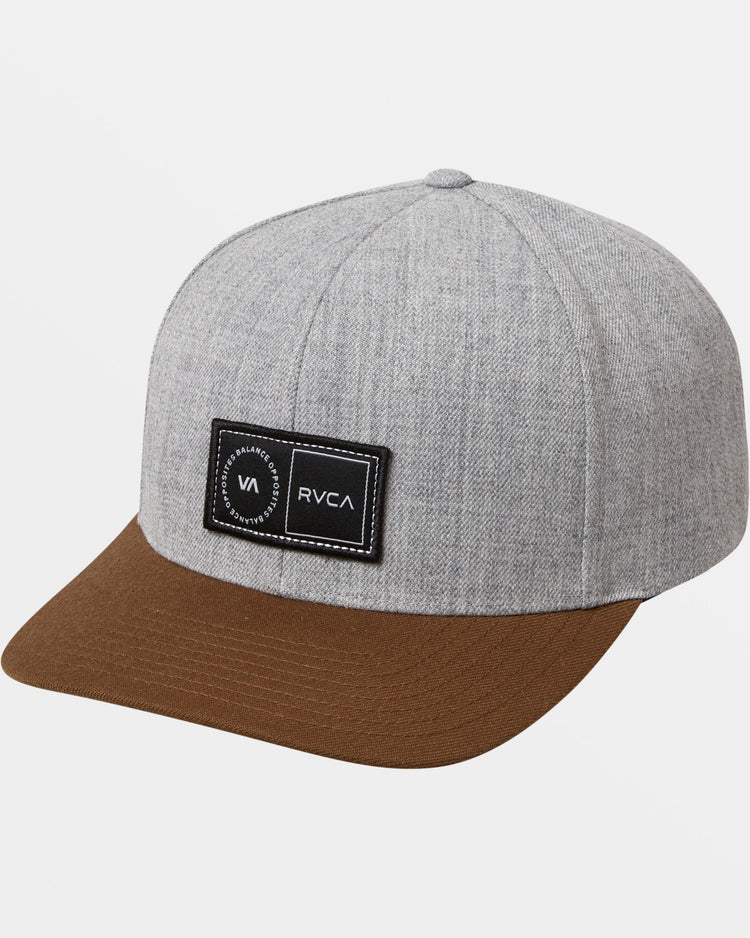 Platform Snapback Hat - Heather Grey