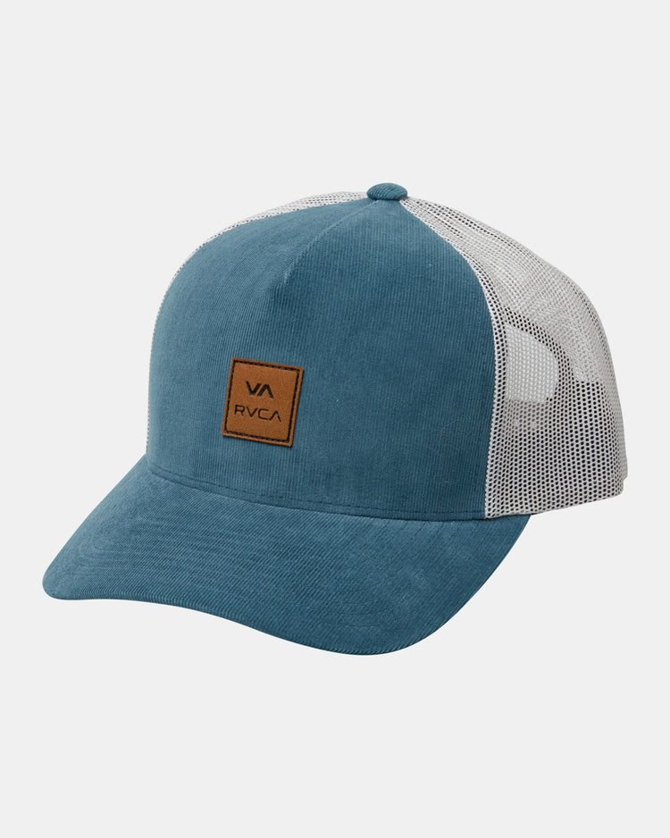 VA All The Way Cord Trucker Hat - Teal