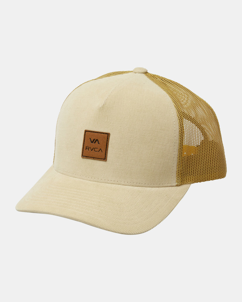 VA All The Way Cord Trucker Hat - Sand