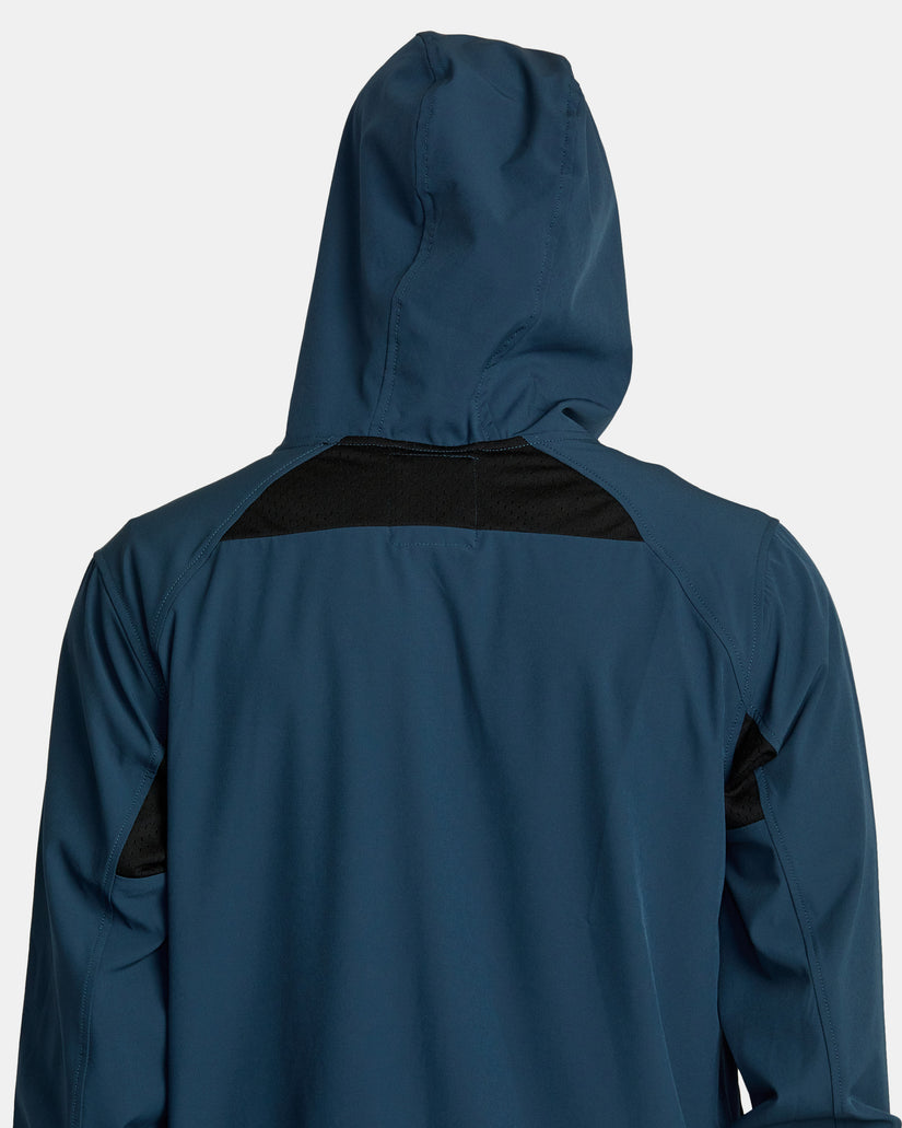 Yogger Zip-Up Hooded Jacket II - Petrol Blue