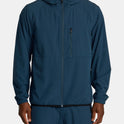 Yogger Zip-Up Hooded Jacket II - Petrol Blue