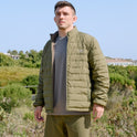 Reversible Puffer Jacket - Olive