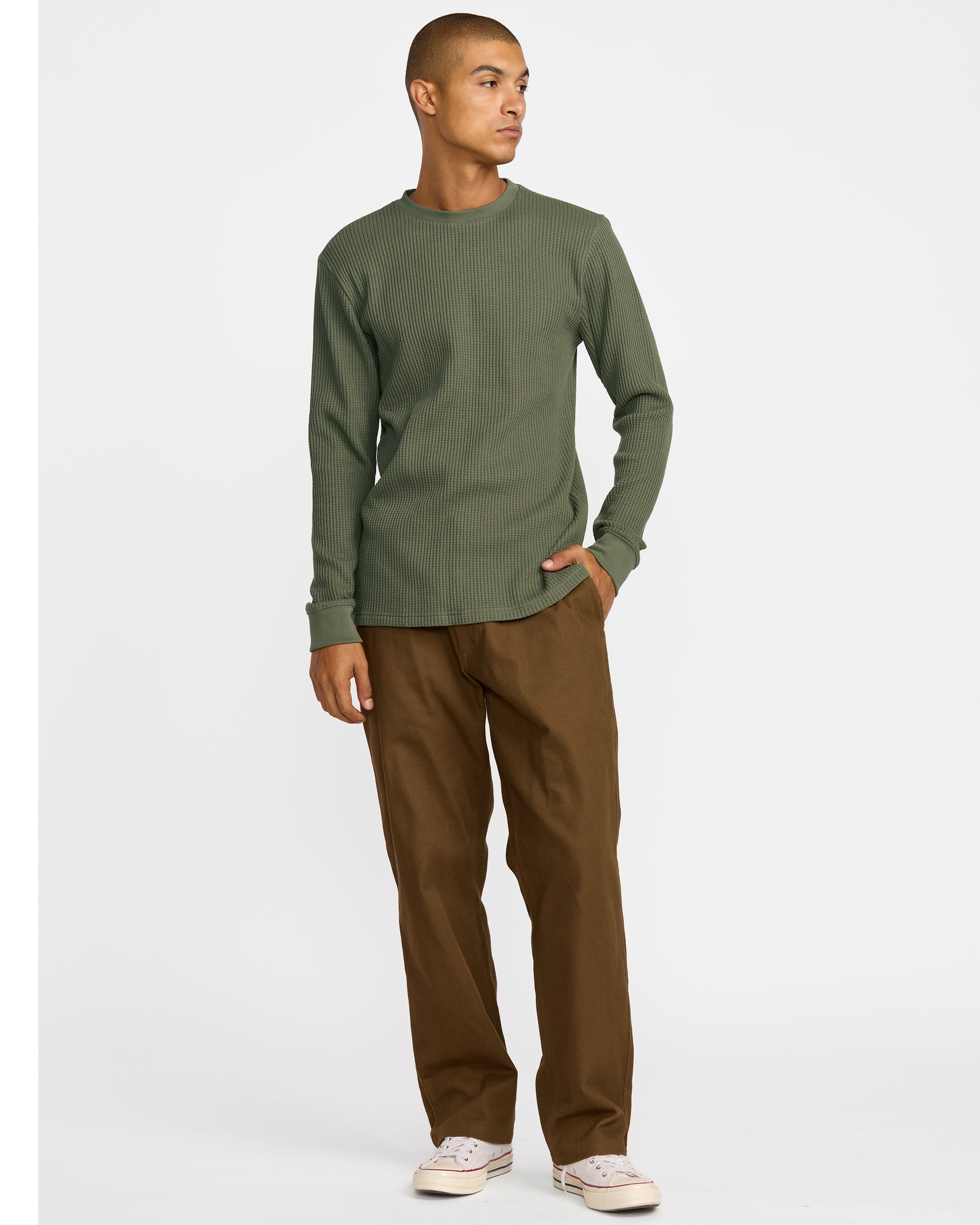 Dayshift Long Sleeve Thermal - RVCA