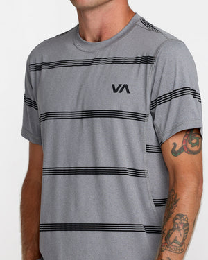 Sport Vent Stripe Short Sleeve Tee - RVCA
