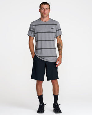 Sport Vent Stripe Short Sleeve Tee - RVCA