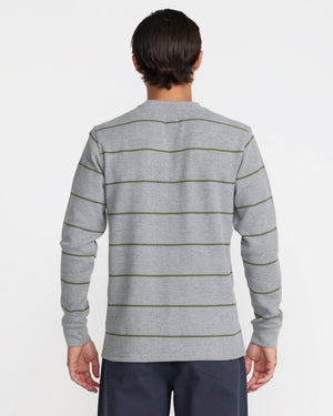 Dayshift Thermal Stripe Long Sleeve Tee