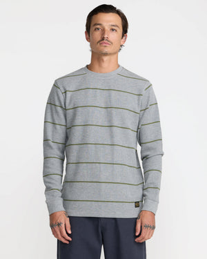 Dayshift Thermal Stripe Long Sleeve Tee